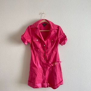 Pink bebe romper